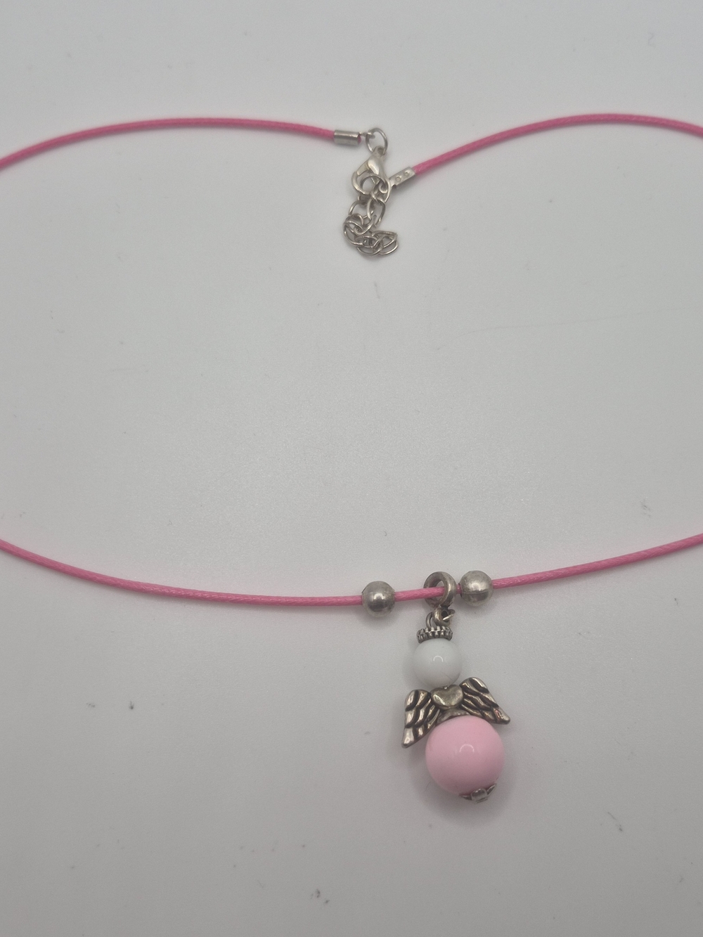 Pink Angel Necklace